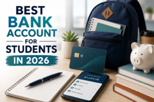 Best Bank Account for Students in 2026 – guide cover graphic