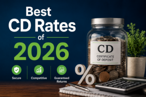 Best CD Rates of 2026 – guide cover graphic