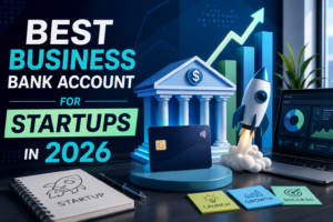 Best Business Bank Account for Startups in 2026 – guide cover graphic