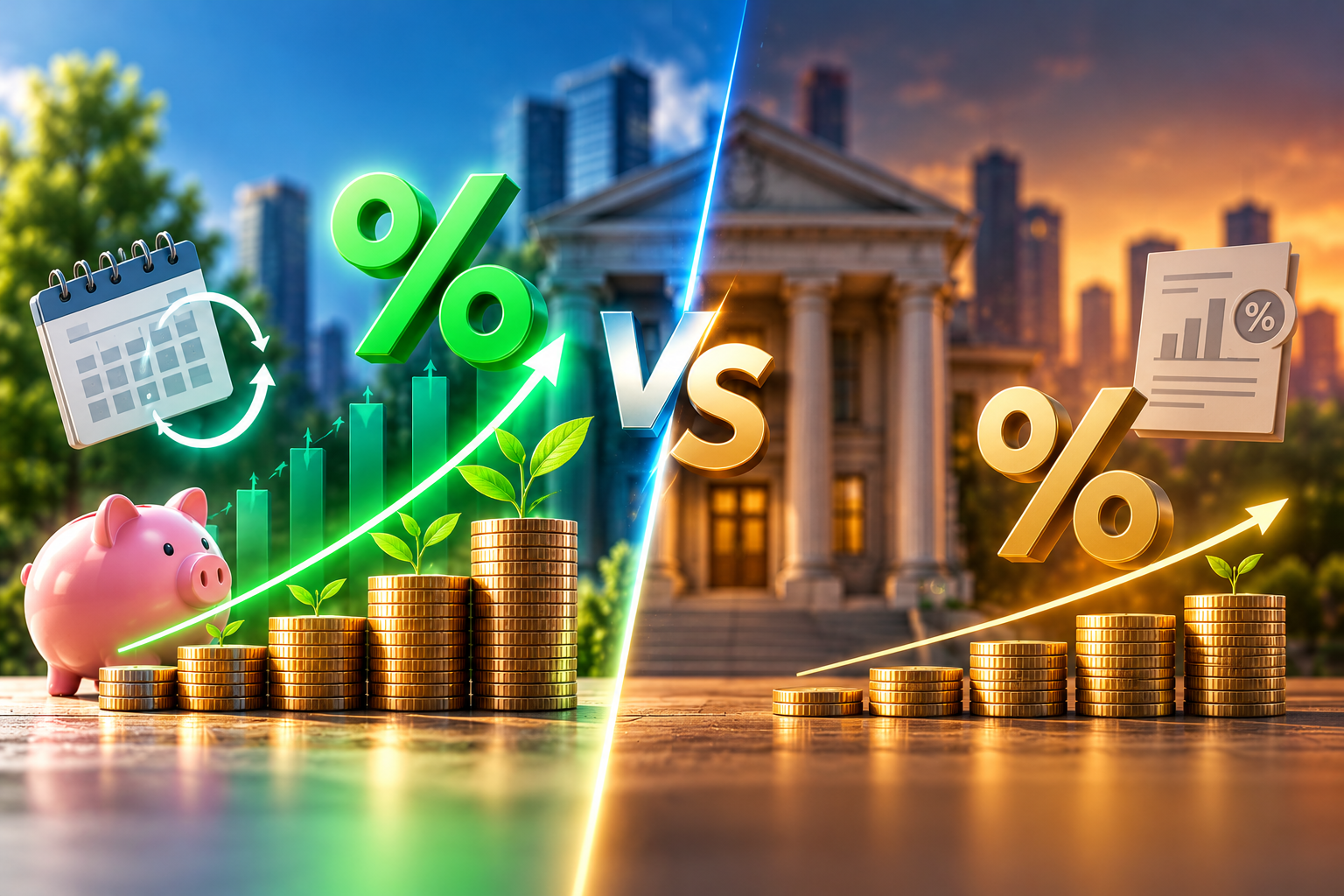 How compounding makes APY higher than the interest rate